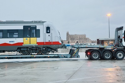 SFM recibe el primero de los cinco nuevos trenes fabricados por CAF
